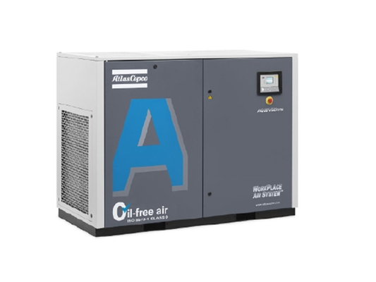 AQ 18 VSD Compressore d'aria a vite Atlas ad iniezione d'acqua 18kw 69dB Livello di rumore