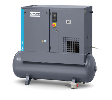 Atlas Copco G2 Compressore d'aria a vite rotante con iniezione di olio costruito in FF secco Disponibile