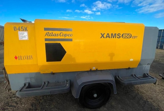 Potente compressore portatile XAMS850Cd 3100 Kg e FAD 24,2 M3/min per applicazioni pesanti