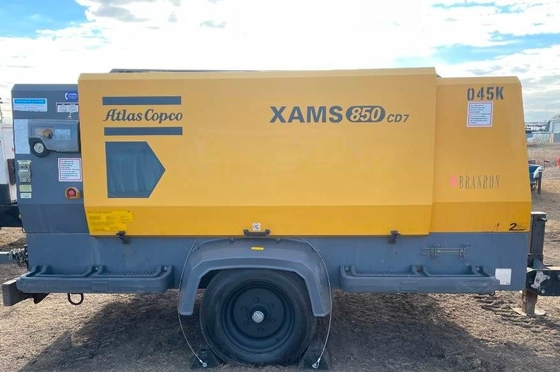 Compressore portatile giallo 195 Kw XAMS850Cd con design portatile