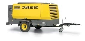 Compressore portatile XAMS850Cd Pressione di lavoro nominale 8,6 Bar 5000*2000*2000 mm per la concorrenza e le prestazioni