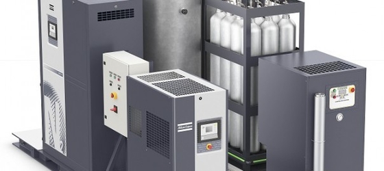 Purezza 97% 96% Atlas Nitrogen, Generatore di azoto NGM4+ 445kg Peso
