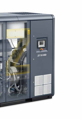 ZT18-55VSD Compressore d'aria a vite Atlas senza olio raffreddamento dell'aria 50~60Hz 10,5m3/min