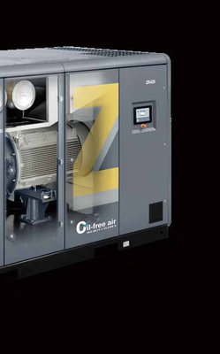 ZT18-55VSD Compressore d'aria a vite Atlas senza olio raffreddamento dell'aria 50~60Hz 10,5m3/min