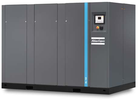 Tecnologia intelligente di iniezione di olio e motore IE4/IE5 nella serie GA GA110VSD++-GA315VSD+ Atlas Screw Air Compressor