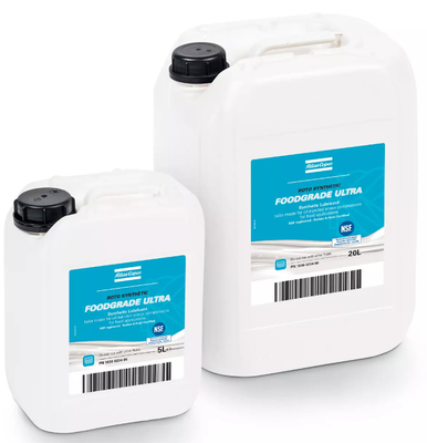 Lubrificante alimentare per compressore d'aria a vite rotativo ad iniezione di olio sintetico Roto
