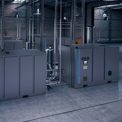 ZD Compressore d'aria a vite Atlas facile da installare e privo di olio per vari rapporti di pressione