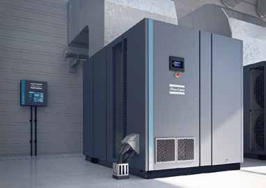 Tecnologia di iniezione intelligente per il risparmio energetico GA90+-315+(VSD+),GA200-250HYBRID+ Compressore d'aria a vite Atlas
