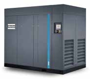 Compressore d'aria rotativo ad iniezione di olio a vite Atlas G ((L) 90-355,110-355VSD Per applicazioni industriali