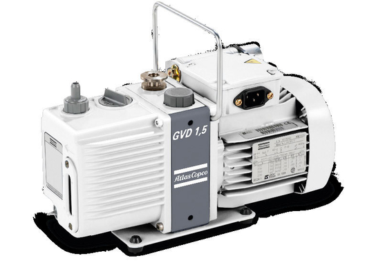 Pompa a vuoto a corrente alternata compatta ed energetica GVD 1.5 con accoppiamento flessibile e ventilatore di raffreddamento del motore