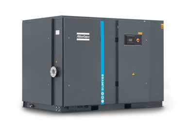 Compressore d'aria Atlas Copco GL55-90 - Motore IE3 ad alto rendimento con isolamento di classe F e aumento della temperatura di classe B