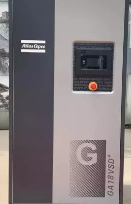 Legatura di alluminio e raffreddamento forzato con aria Atlas VSD Plus GA18VSD+ per raffreddamento avanzato