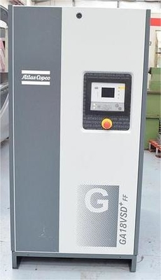 Atlas VSD Plus 18 KW Potenza del motore Legatura di alluminio secco integrata per le esigenze del cliente