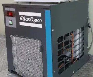 Aria pulita per una produzione sicura Atlas raffredda gli asciugatori ad aria compressa F6