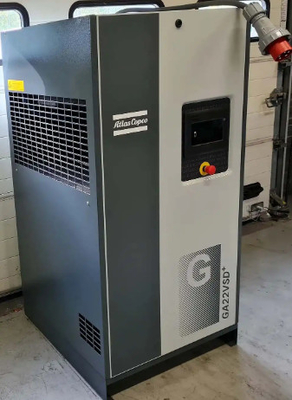 Compressore d'aria a vite Atlas VSD Plus Ga22vsd+ Risparmio energetico