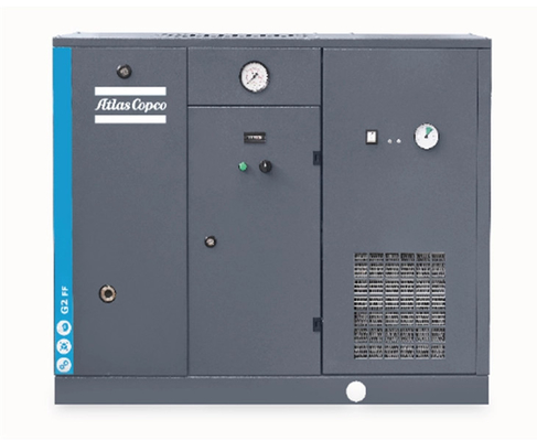 Compressore a vite rotative lubrificato con iniezione di olio G2