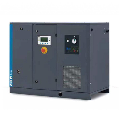 Potente compressore d'aria a vite rotative in alluminio Atlas G4 da 50 a 60 Hz con sicurezza