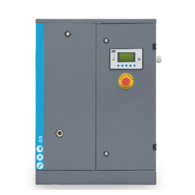 Compressore ad aria lubrificata Atlas G serie G5 con capacità di 12-13 L/s Fad
