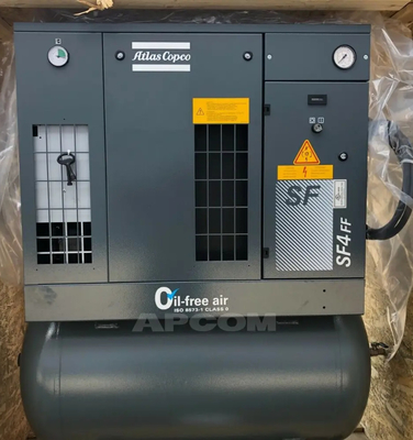 Potente compressore d'aria a vite senza olio a azionamento diretto da 8 a 10 bar SF4