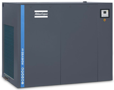 Compressore a vite senza olio AQ45VSD con 0 ppm di olio