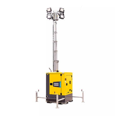 HiLight BI+4 Illuminazione a LED con polo luminoso idraulico verticale