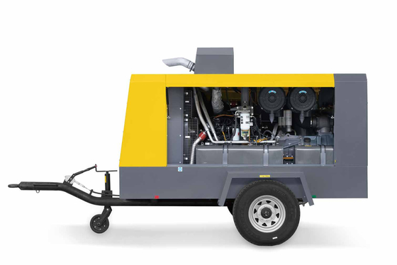 Compressore portatile X-AIR+ 777-22 con pressione 13-22 bar e colore giallo