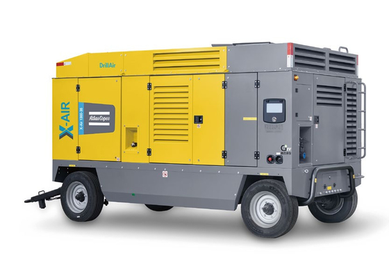 Compressore portatile giallo con spegnimento automatico Sì X-AIR 1300-35