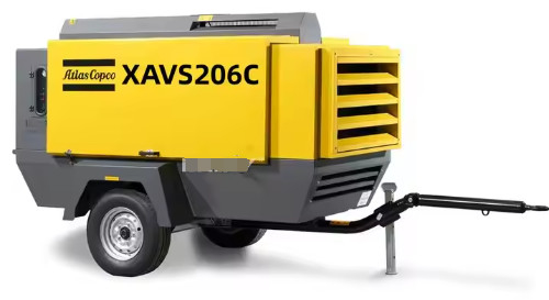 Compressore portatile industriale XAVS206C con spegnimento automatico e 12,5 M3/min FAD