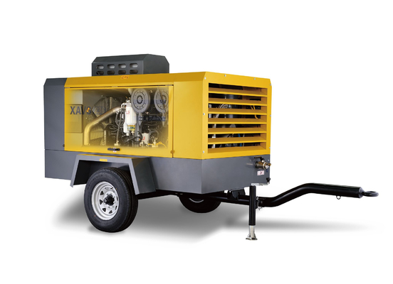 Compressore portatile XAVS206C con 2000 kg di capacità Livello di rumore 80±3 DB A e 1x11/2' di progettazione di valvola di scarico per uso pesante