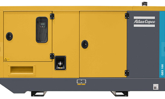 70 DB Livello di rumore Generatore di energia elettrica QES100 2920*1120*1650 Mm per una potenza stabile e costante