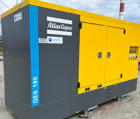 Generatore di potenza a frequenza di 50 Hz QES180 alimentato da carburante per motore diesel e metodo di avvio elettrico / retrocesso