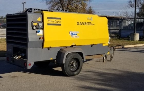 XAVS 650 Compressore portatile a pieno carico 2000Rpm Portatile
