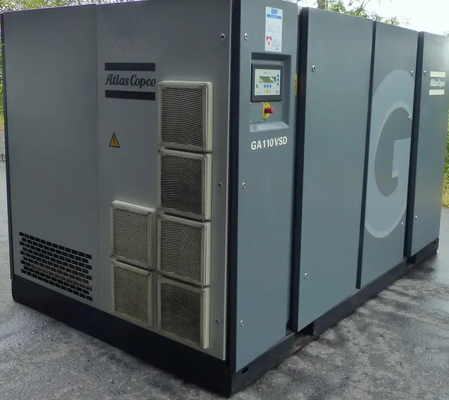 Serie Atlas GA con iniezione d'olio a vite rotative con GA110VSD e certificato CE