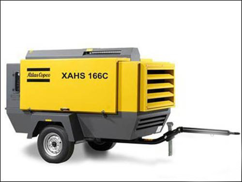Compressore d'aria portatile di medie dimensioni Atlas XAHS166C Tecnologia common rail ad alta pressione per ridurre il consumo di carburante