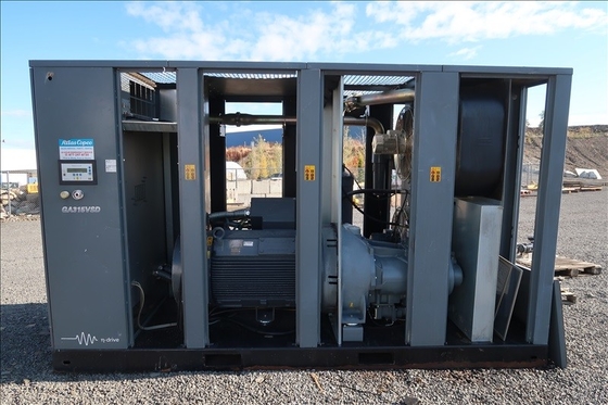 Massimizza il tuo potenziale commerciale con le attrezzature industriali ad alta efficienza della serie GA315VSD di Atlas