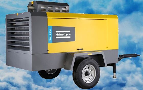 Scarico 1200 Rpm Compressore portatile XAHS500 Compressore d'aria ad alta capacità adatto per ambienti industriali e edili