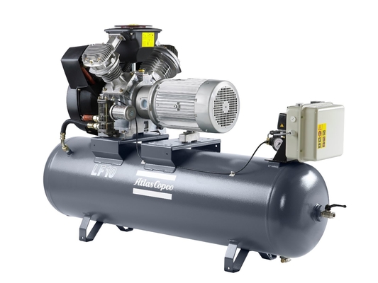 LF Compressore d'aria a vite Atlas senza olio, facile manutenzione e basso costo operativo