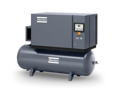 Compressore d'aria a vite Atlas senza olio con pistone LZ Premium 230V 400V Voltage