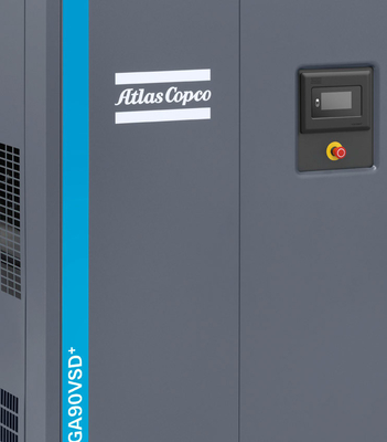 110kw Atlas Screw Air Compressor VSD Plus GA110VSD+ Materiale in lega di alluminio