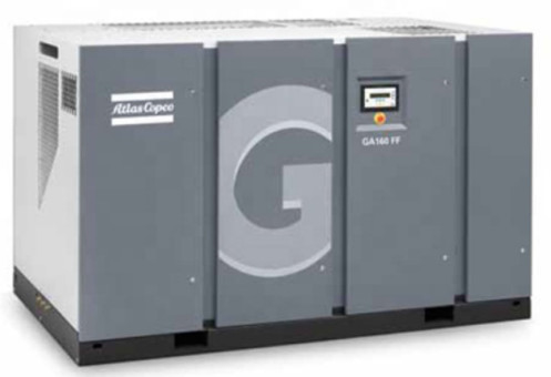 Compressore d'aria a vite rotative ad iniezione di olio Atlas Ga200+ 5,5-10,9 bar Pressione di lavoro