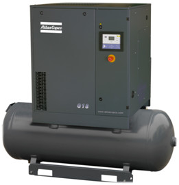 Compressore d'aria a vite Atlas Serie G Compatto Economico G15 15kw