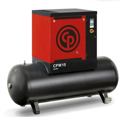 Rumore pneumatico rotatorio di Chicago 7.5KW 64db (A) del compressore d'aria della vite di monofase CPM10