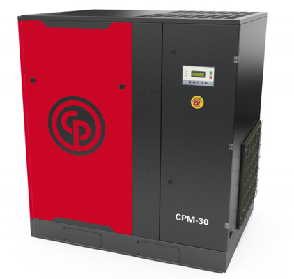 CPM30 Chicago Pneumatic Atlas Compressore d'aria a vite 22KW 430kg Con pistoni a velocità lenta