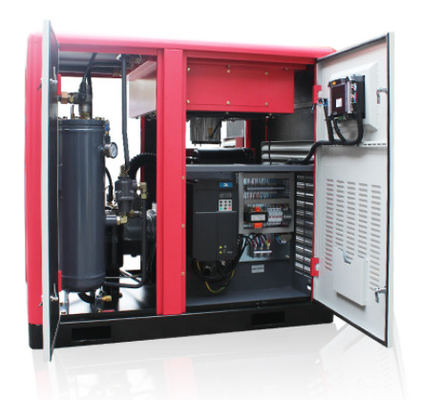 COMPRESSORE D'ARIA ROTATORIO A MAGNETE PERMANENTE DELLA VITE DI 30HP 22KW CON L'INVERTITORE DI VSD