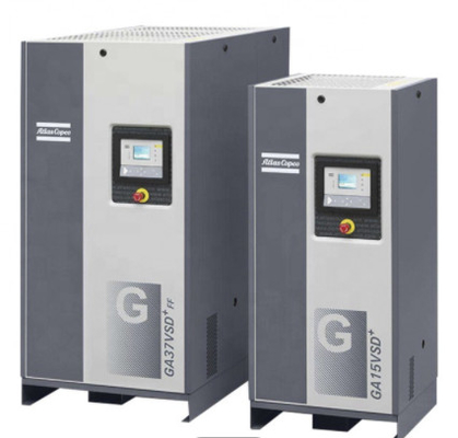 Compressore d'aria a vite VSD+ Atlas G45VSD+ FF 45kw Asciugatrice integrata
