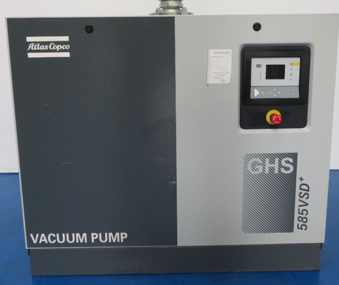 Funzionamento regolare pompa per vuoto AC con ingresso DN80 e motore GHS 585 VSD+