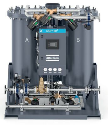 Generatore di azoto PSA NGP 160+ che offre capacità flessibile per diverse applicazioni industriali