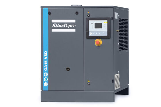 Compressori d'aria industriali GA serie GA15VSD da 4 a 10 bar Pressione 50 Hz Frequenza per prestazioni costanti