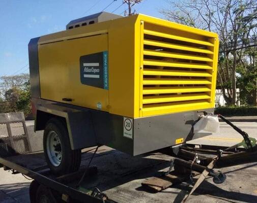 Compressore portatile XAVS600 PACE dotato di motore Cummins