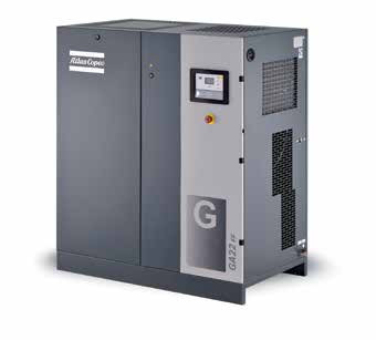 Atlas VSD Plus GA 45 VSD+ 45kw 860kg Peso Compressore d'aria a vite Atlas